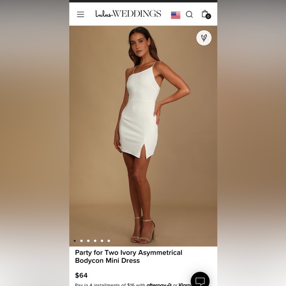 party for two ivory asymmetrical bodycon mini dress Lulus Party for Two Ivory Asymmetrical Bodycon Mini Dress White Size Medium